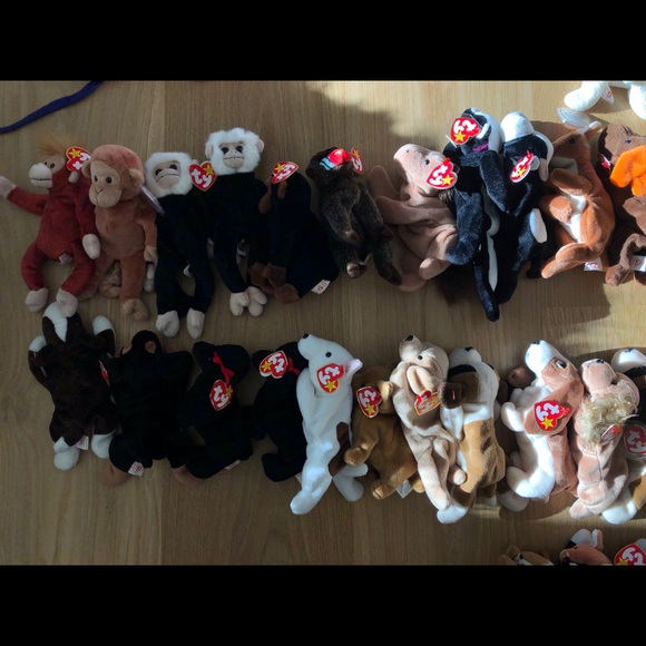 141 beanie babies - Picture 10 of 14